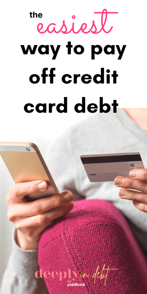 easiest way to pay off credit card debt