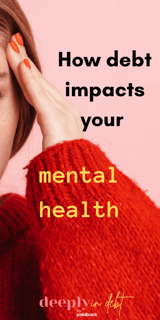 debt impacts your mental health 